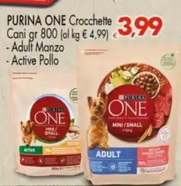 Despar PURINA ONE Crocchette Cani offerta