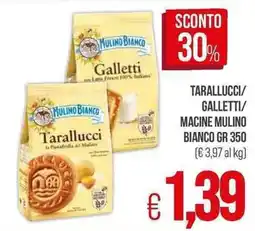 PrestoFresco Tarallucci/ galletti/ macine mulino bianco offerta