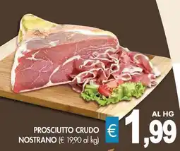 PrestoFresco Prosciutto crudo nostrano offerta
