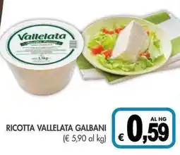 PrestoFresco Ricotta vallelata GALBANI offerta