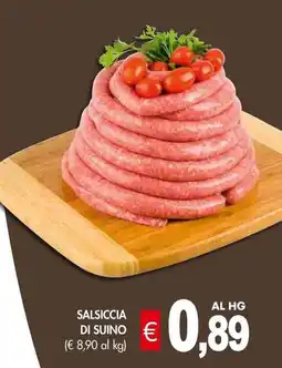 PrestoFresco Salsiccia di suino offerta