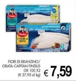 PrestoFresco Fiori di branzino/ orata capitan FINDUS offerta