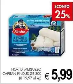PrestoFresco Fiori di merluzzo capitan FINDUS offerta