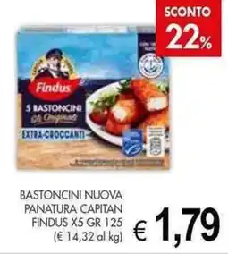 PrestoFresco Bastoncini nuova panatura capitan FINDUS offerta