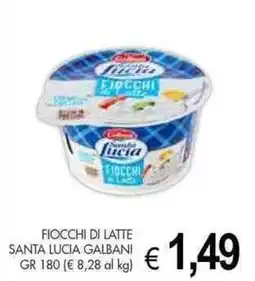 PrestoFresco Fiocchi di latte santa lucia GALBANI offerta