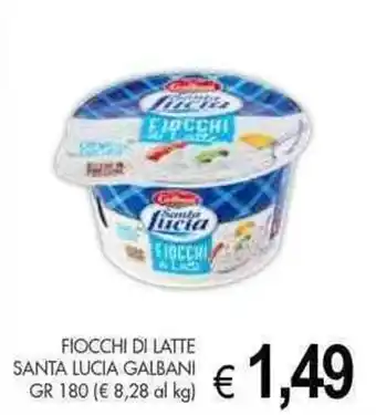 PrestoFresco Fiocchi di latte santa lucia GALBANI offerta