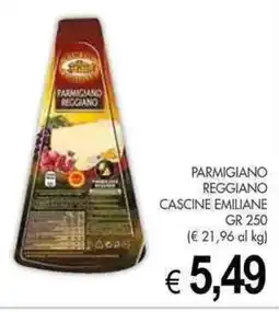 PrestoFresco Parmiciano reggiano parmigiano reggiano CASCINE EMILIANE offerta