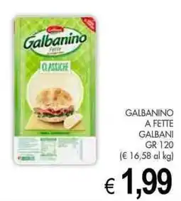 PrestoFresco Galbanino a fette GALBANI offerta