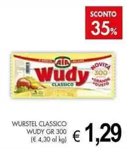 PrestoFresco Wurstel classico WUDY offerta