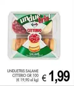 PrestoFresco Unduetris salame CITTERIO offerta