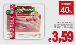PrestoFresco Prosciutto crudo le sofficette CITTERIO offerta