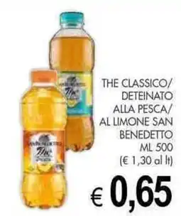 PrestoFresco The classico/ deteinato alla pesca/ al limone SAN BENEDETTO offerta