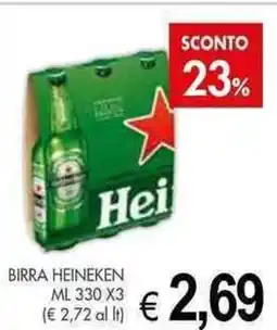 PrestoFresco Birra HEINEKEN offerta