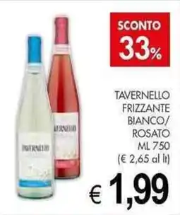 PrestoFresco Tavernello frizzante bianco/ rosato offerta