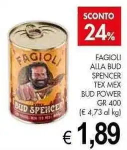 PrestoFresco Fagioli alla bud spencer tex mex BUD POWER offerta
