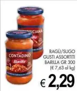 PrestoFresco Ragù/sugo gusti assortiti BARILLA offerta