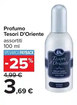 Carrefour Profumo Tesori D'Oriente offerta