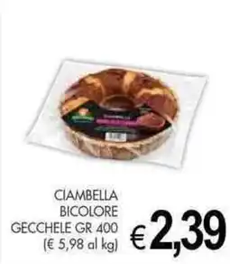 PrestoFresco Ciambella bicolore gecchele offerta