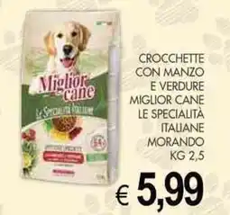 PrestoFresco Crocchette con manzo e verdure miglior cane le specialità italiane MORANDO offerta