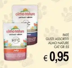 PrestoFresco Paté gusti assortiti ALMO NATURE cat offerta