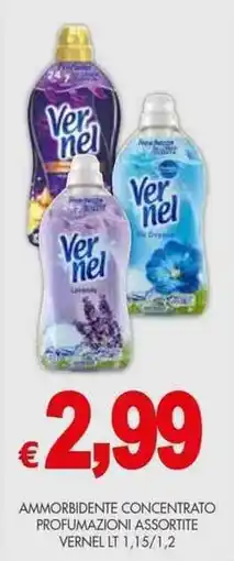 PrestoFresco Ammorbidente concentrato profumazioni assortite VERNEL offerta