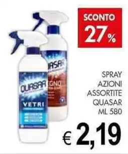 PrestoFresco Spray azioni assortite QUASAR offerta
