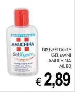 PrestoFresco Disinfettante gel mani AMUCHINA offerta