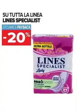 Carrefour Su tutta la linea LINES SPECIALIST offerta