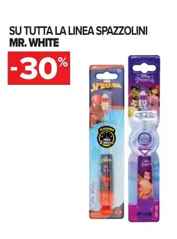 Carrefour Su tutta la linea spazzolini MR. WHITE offerta