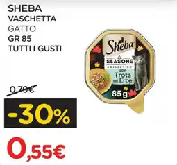 Arcaplanet Sheba vaschetta gatto tTrota ed Erbe tti i gusti offerta
