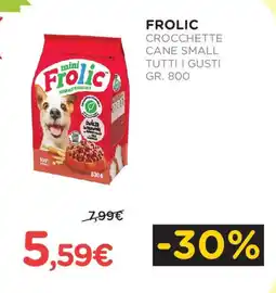 Arcaplanet Frolic crocchette cane small tutti i gusti offerta