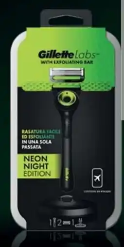 Carrefour Rasoio Neon Travel Edition Gillette Labs offerta