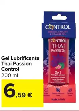 Carrefour Gel Lubrificante Thai Passion Control offerta