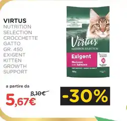 Arcaplanet Nutrition selection crocchette gatto exigent kitten growth support offerta