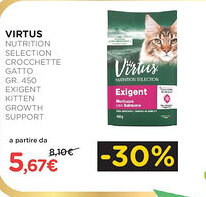 Arcaplanet Nutrition selection crocchette gatto exigent kitten growth support offerta