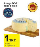 Carrefour Express Asiago DOP Terre d'Italia offerta