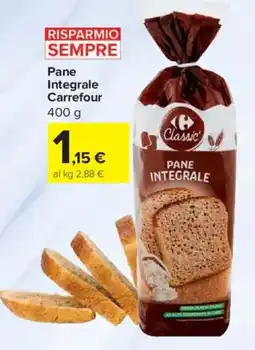 Carrefour Express Pane Integrale Carrefour offerta