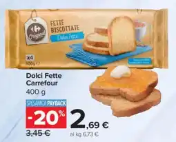 Carrefour Express Dolci Fette Carrefour offerta