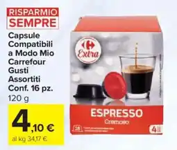 Carrefour Express Capsule Compatibili a Modo Mio Carrefour offerta