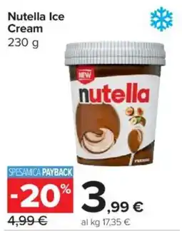 Carrefour Express Nutella Ice Cream offerta