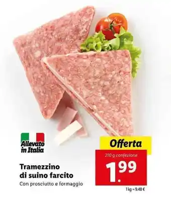 Lidl Tramezzino di suino farcito 210g offerta