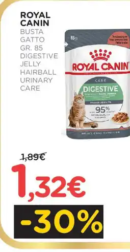 Arcaplanet ROYAL CANIN Busta gatto digestive jelly hairball urinary care offerta