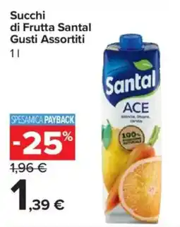 Carrefour Express Succhi di Frutta Santal offerta