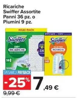 Carrefour Express Ricariche Swiffer Assortite offerta