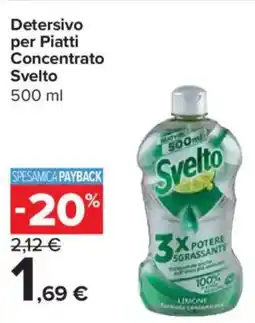Carrefour Express Detersivo per Piatti Concentrato Svelto offerta