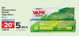 Carrefour Express Gel Dopopuntura Herbal Vape Derm offerta