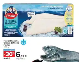 Carrefour Express Fiori di Branzino, Orata o Salmone Findus offerta