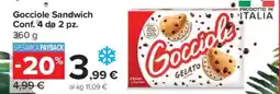 Carrefour Express Gocciole Sandwich offerta