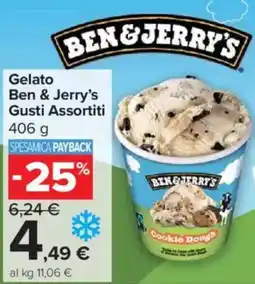 Carrefour Express Gelato Ben & Jerry's Gusti Assortiti offerta