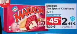 Carrefour Express Maxibon The Special Cheescake offerta